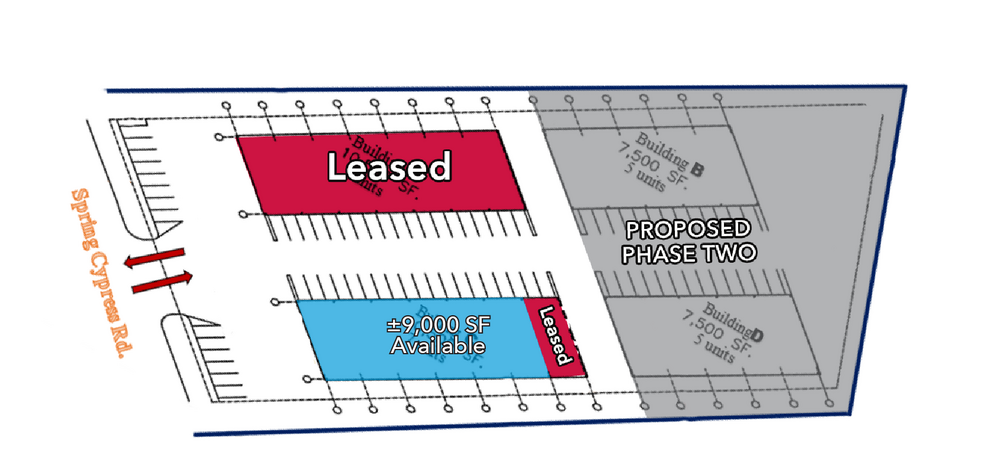 5702 Spring Cypress Rd, Spring, TX for lease - Site Plan - Image 2 of 10