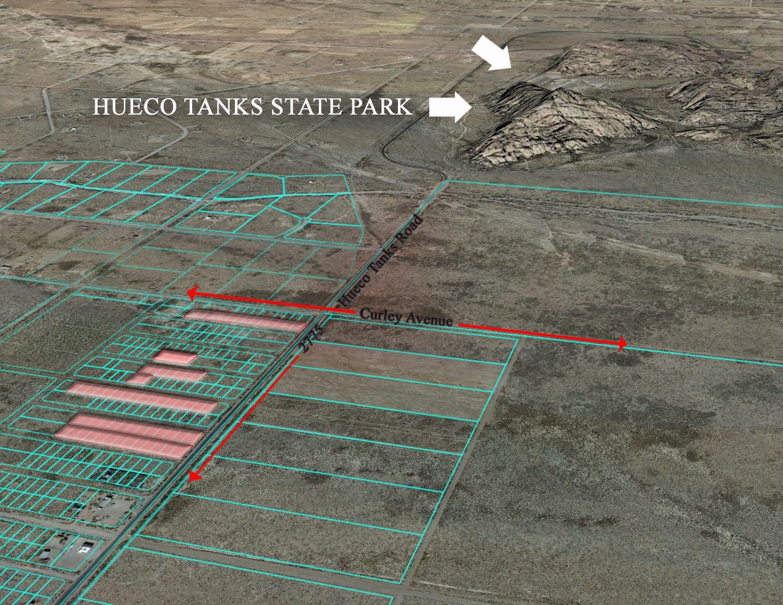 1 Hueco Tanks, El Paso, TX 79938 69 lots 8,000 Sq Ft each by Hueco