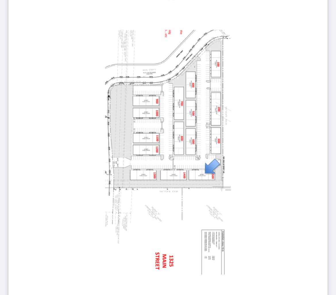 1325 Main St, Katy, TX for lease Site Plan- Image 1 of 2