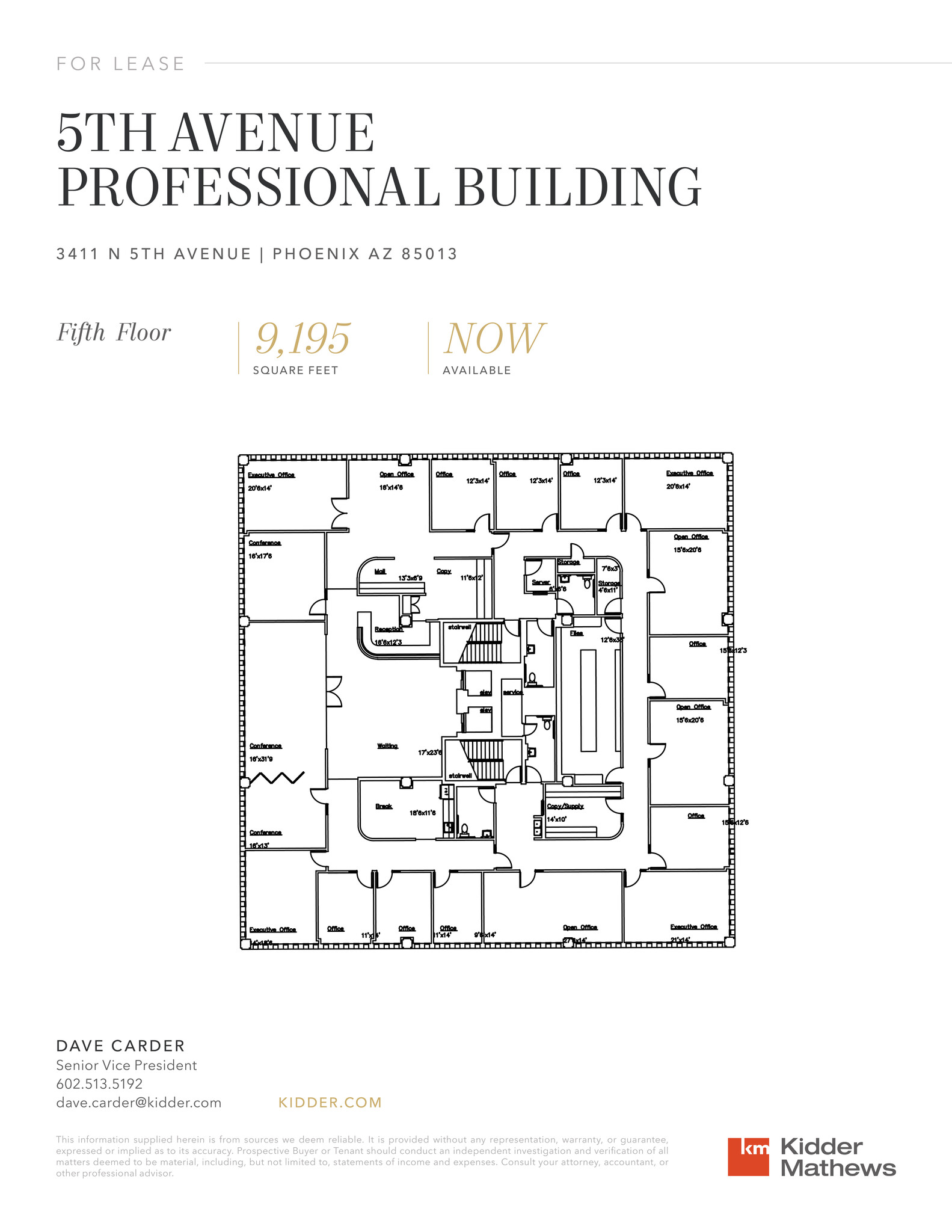 3411 N 5th Ave, Phoenix, AZ for sale Floor Plan- Image 1 of 1