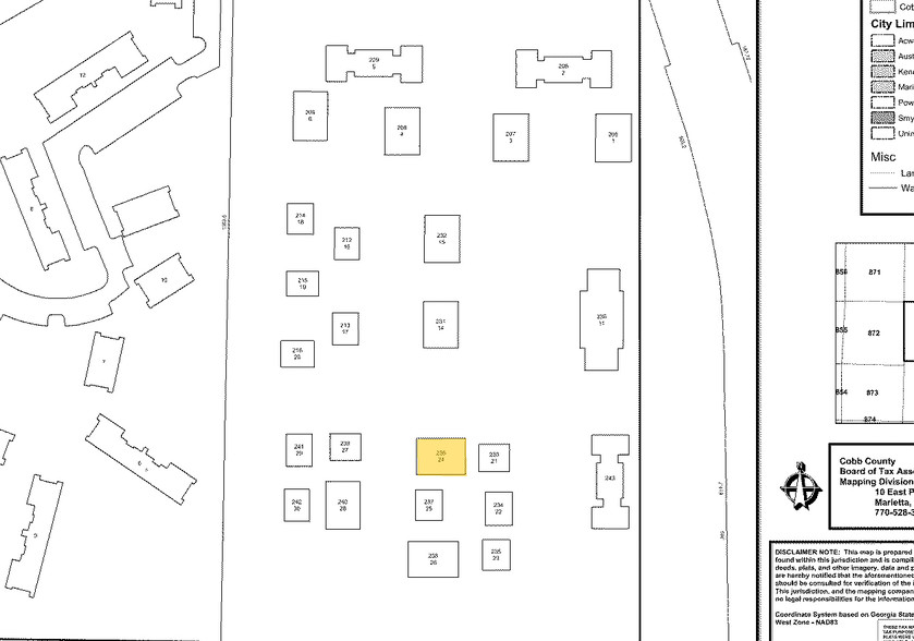 1640 Powers Ferry Rd SE, Marietta, GA for lease - Plat Map - Image 2 of 20