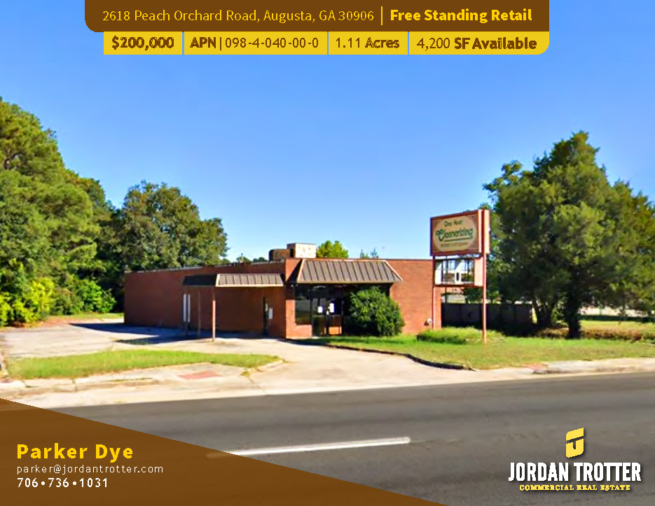 2618 Peach Orchard Rd, Augusta, GA for sale Building Photo- Image 1 of 1