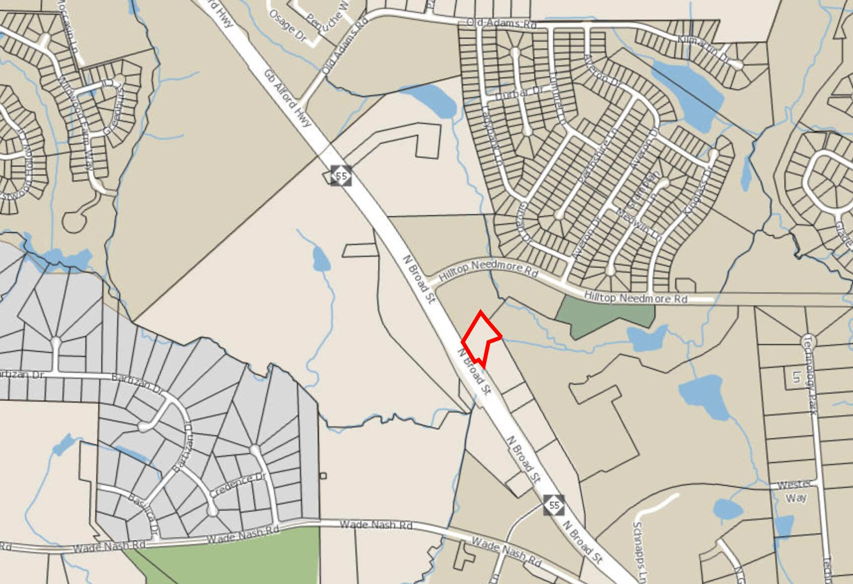 2428 Broad St, Holly Springs, NC 27540 Land for Sale