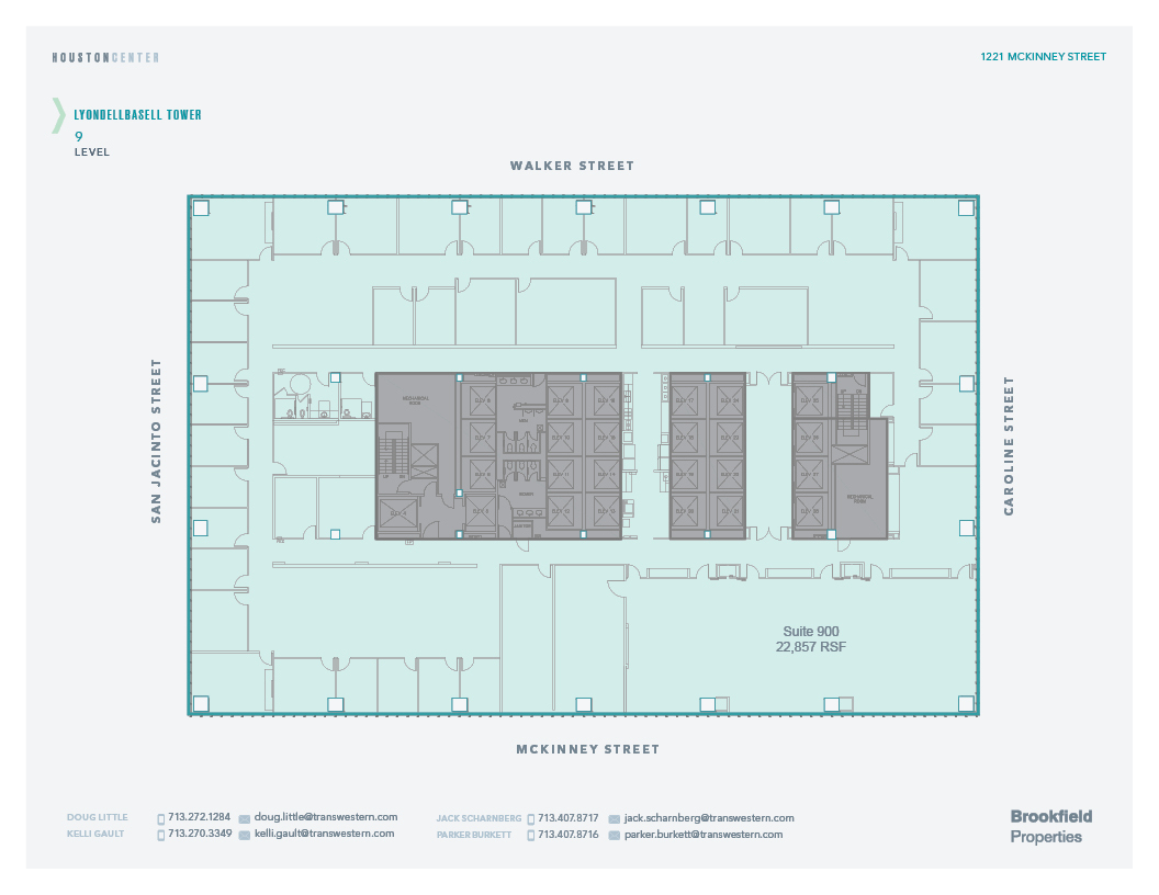 1221 McKinney St, Houston, TX for lease Floor Plan- Image 1 of 1