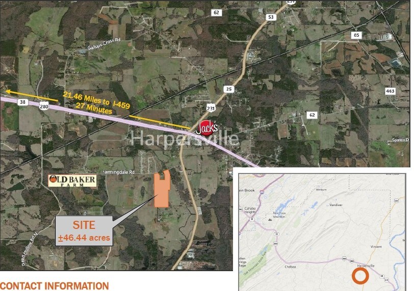 Farmingdale Rd, Harpersville, AL 35078