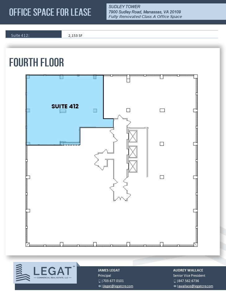 7900 Sudley Rd, Manassas, VA for lease Floor Plan- Image 1 of 1