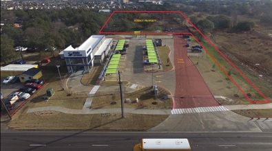 1310 N Bell Blvd, Cedar Park, TX - AERIAL  map view