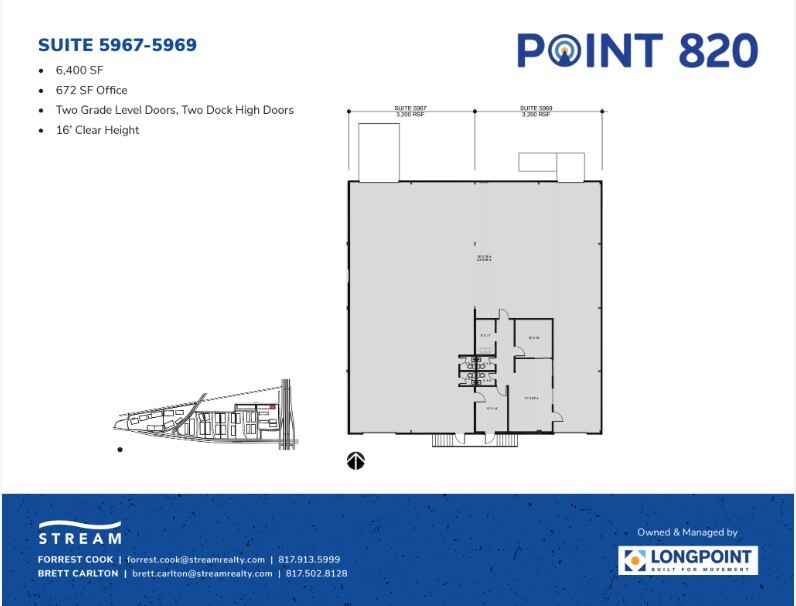 5721 E Rosedale St, Fort Worth, TX for lease Floor Plan- Image 1 of 1