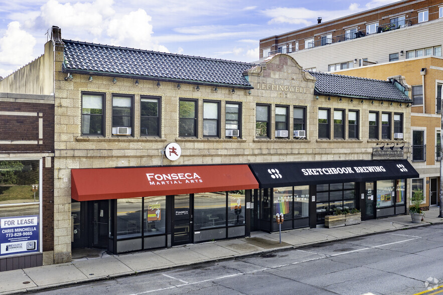 821-825 Chicago Ave, Evanston, IL for lease - Building Photo - Image 1 of 3