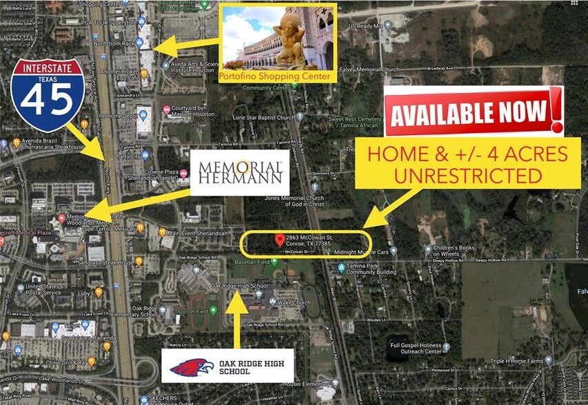 2863 McCowan St, Conroe, TX for sale - Primary Photo - Image 1 of 1