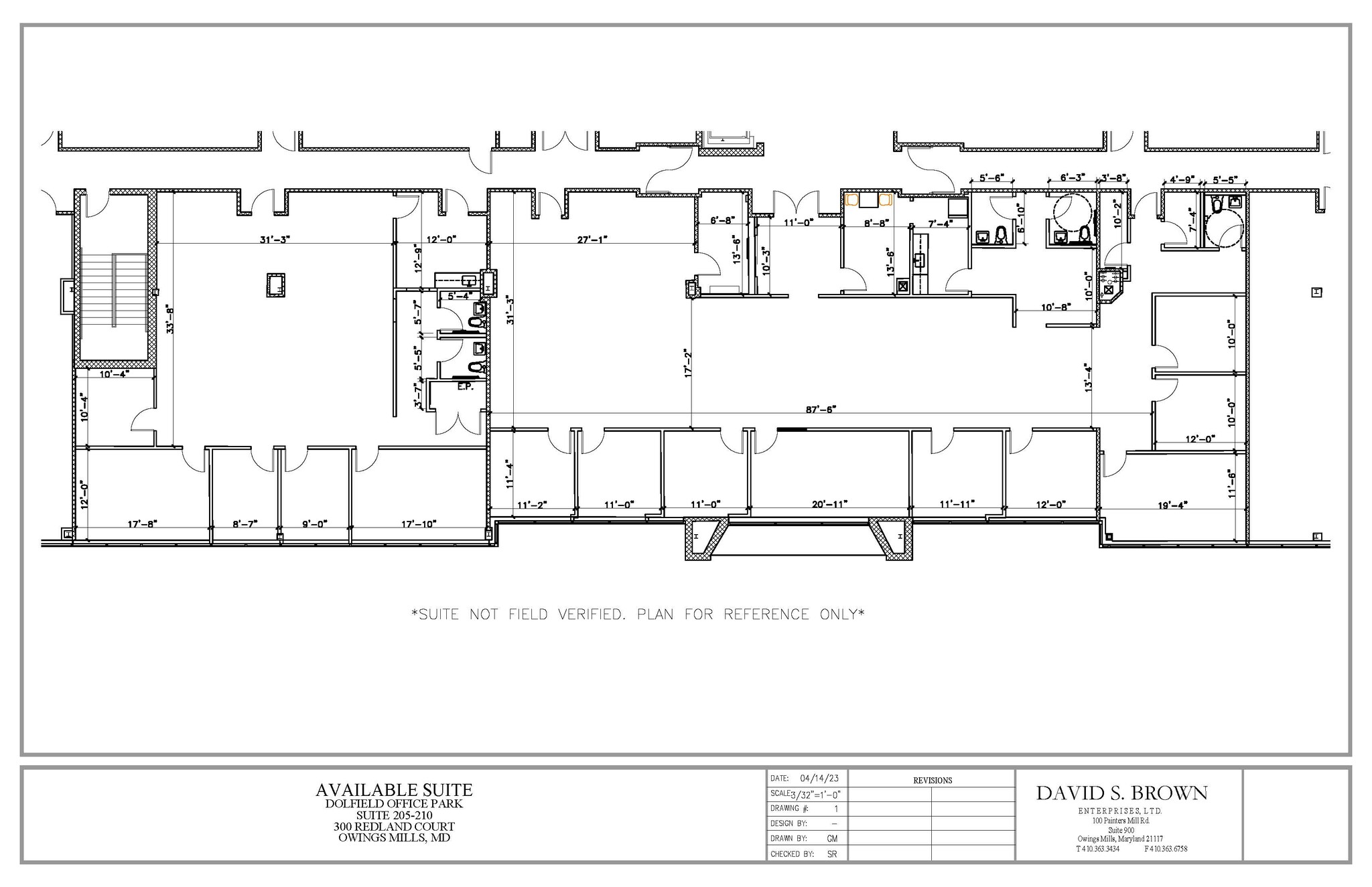 300 Redland Ct, Owings Mills, MD for lease Floor Plan- Image 1 of 1