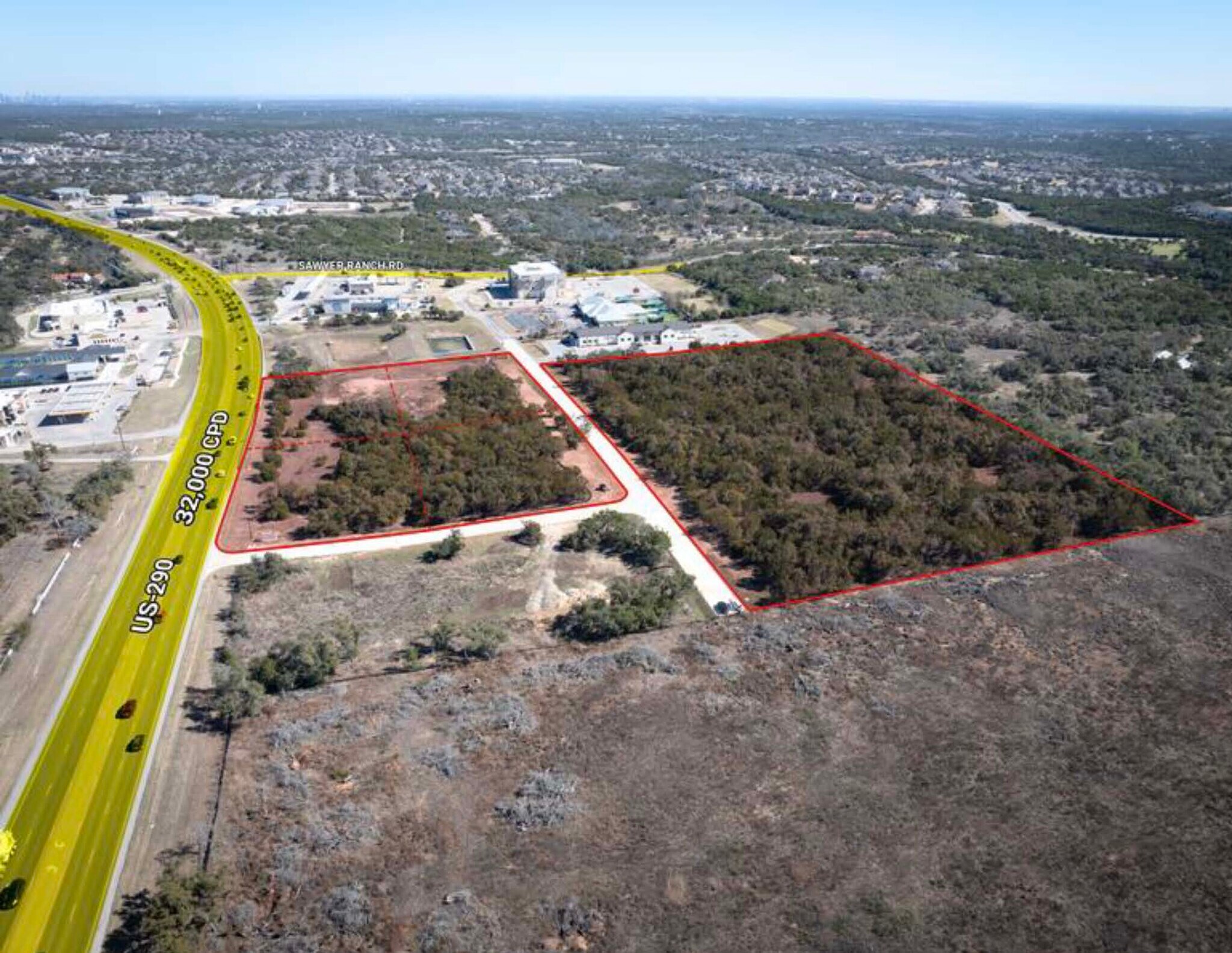 SWC Of US 290 & Sawyer Ranch Rd, Austin, TX for sale Primary Photo- Image 1 of 1