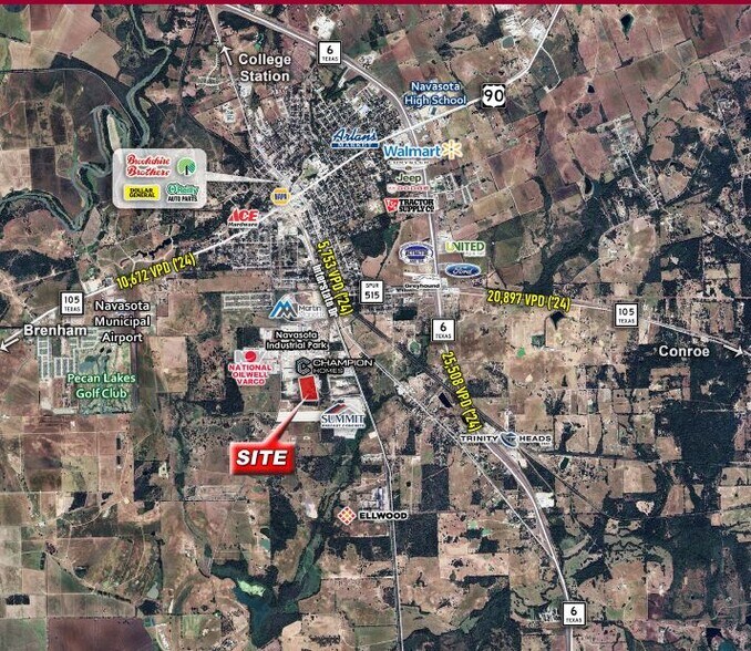 6607 Link Dr, Navasota, TX for sale - Building Photo - Image 2 of 2