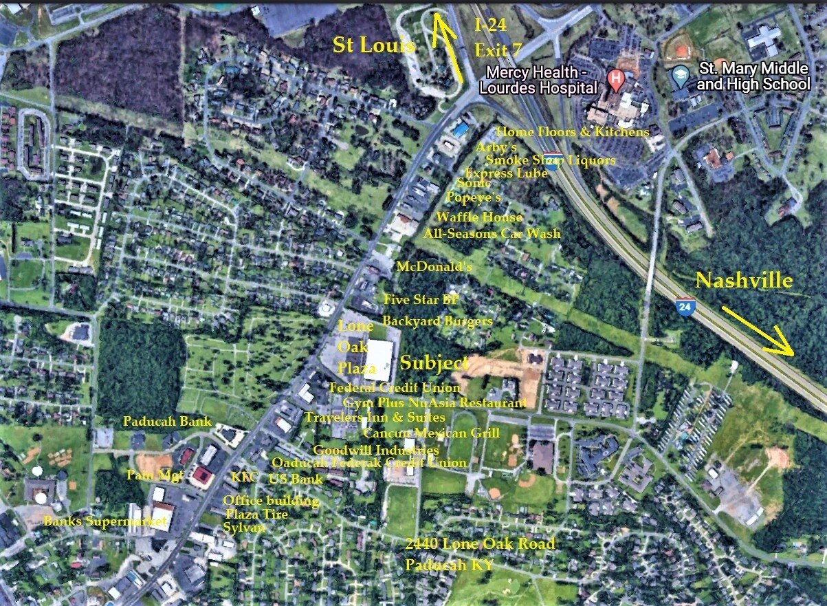 2440 Lone Oak Rd, Paducah, KY 42003 Lone Oak Plaza