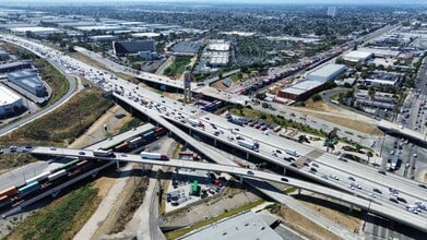 2201 S Santa Fe Ave, Compton, CA - AERIAL  map view - Image1