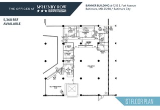 1215 E Fort Ave, Baltimore, MD for lease Floor Plan- Image 1 of 1