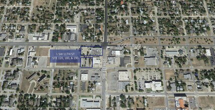 1 Sw 11th St, Lawton, OK - Aerial map view