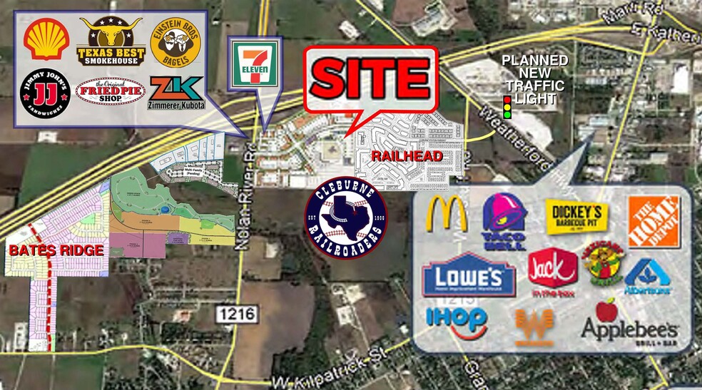 Chisholm Trail Parkway, Cleburne, TX 76033 2630 Nolan River Rd