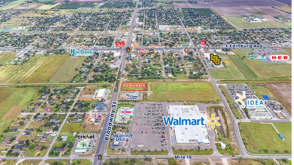Broadway, Elsa, TX for sale - Building Photo - Image 2 of 3