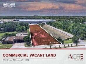 2904 Greens rd, Houston, TX - AERIAL  map view - Image1