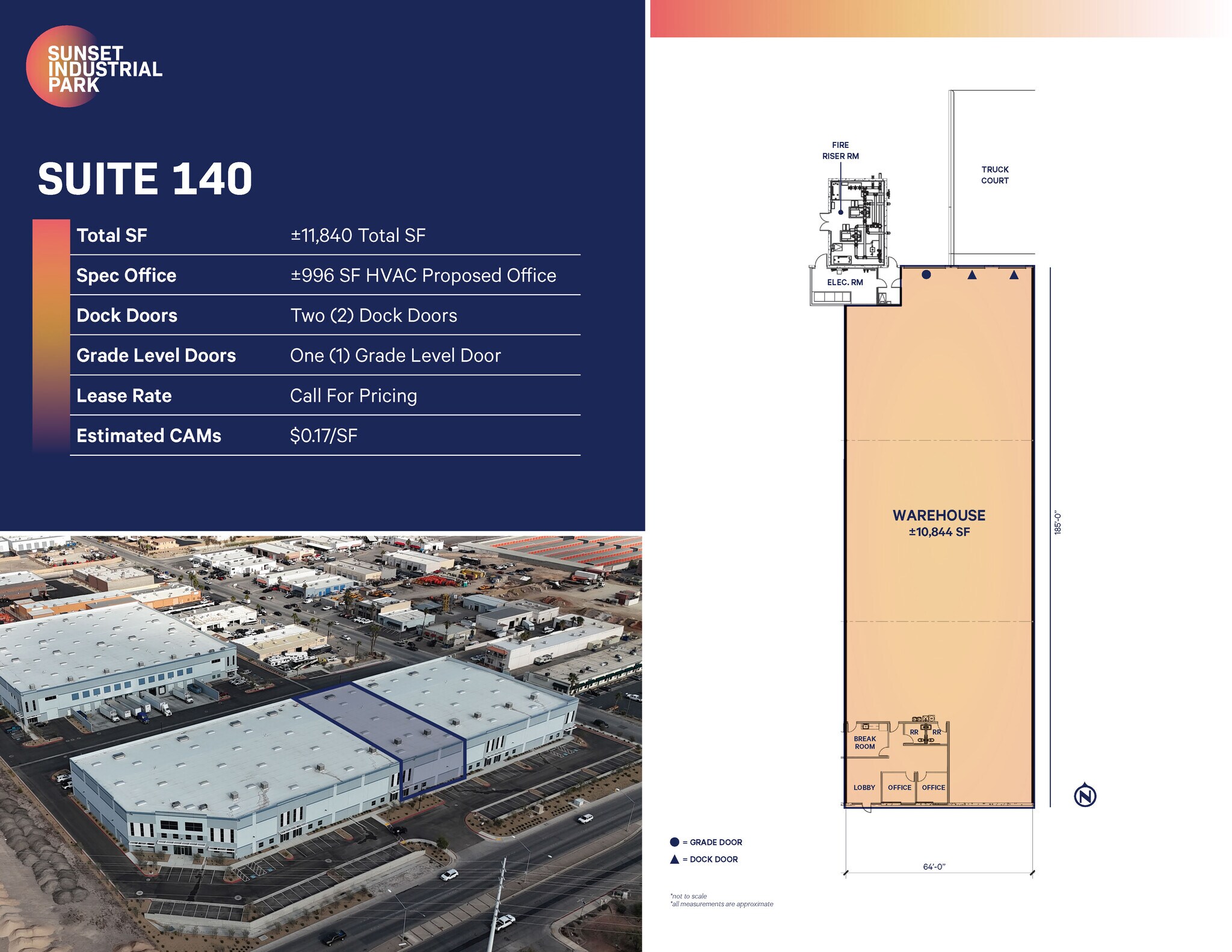 748 W Sunset Rd, Henderson, NV for lease Floor Plan- Image 1 of 2