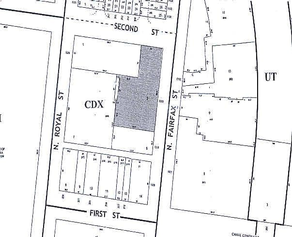 1020 N Fairfax St, Alexandria, VA for lease - Plat Map - Image 2 of 28