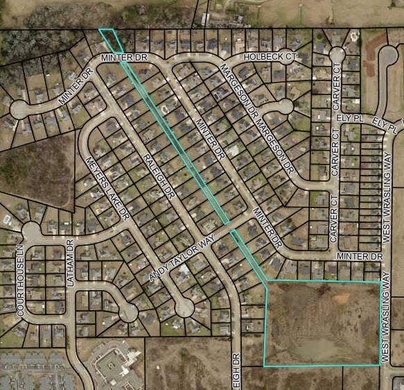 201 Minter Drive & W. Wrasling way, Warner Robins, GA for sale - Building Photo - Image 2 of 3