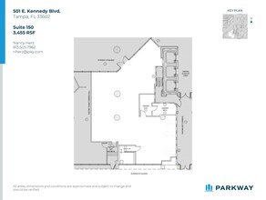 501 E Kennedy Blvd, Tampa, FL for lease Floor Plan- Image 1 of 20