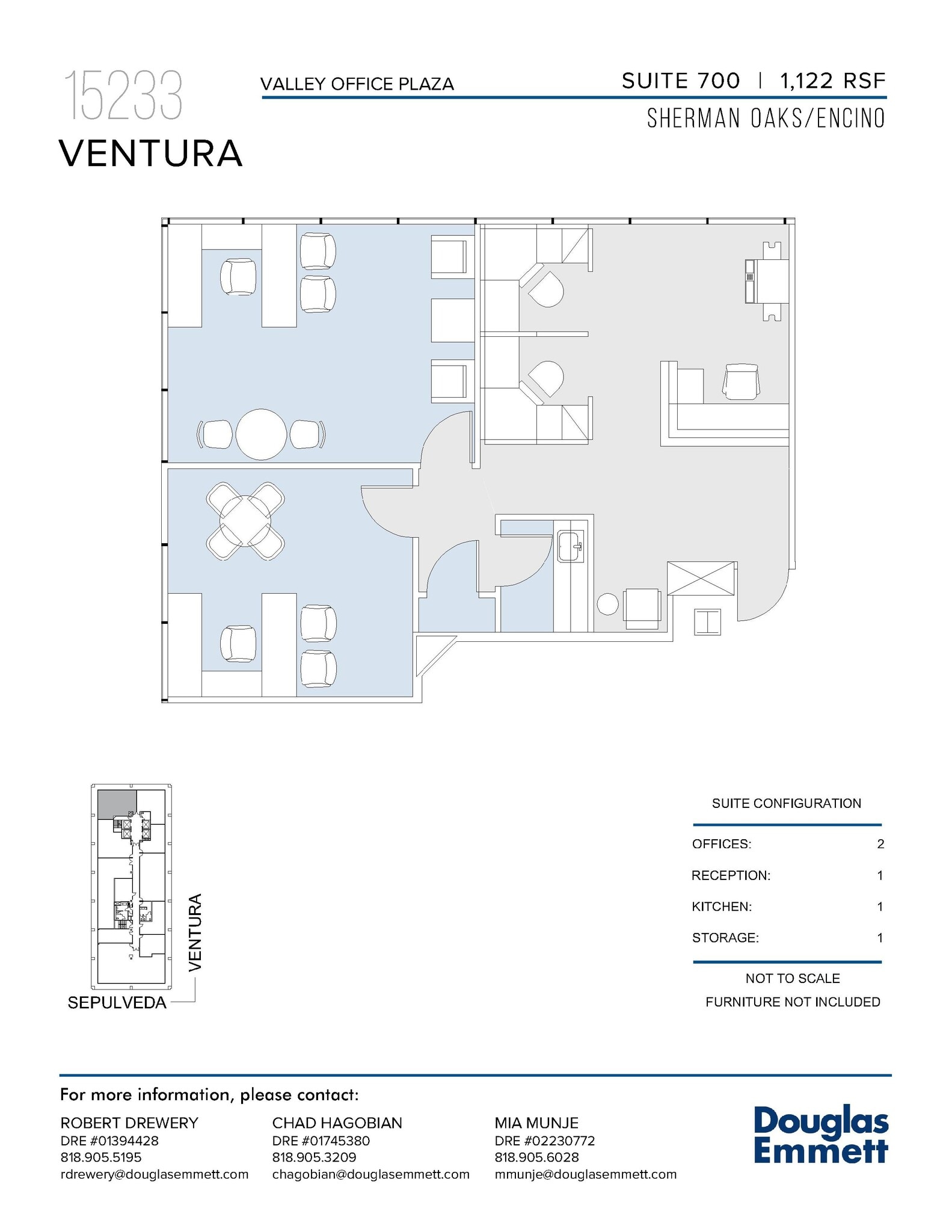 15233 Ventura Blvd, Sherman Oaks, CA for lease Floor Plan- Image 1 of 1