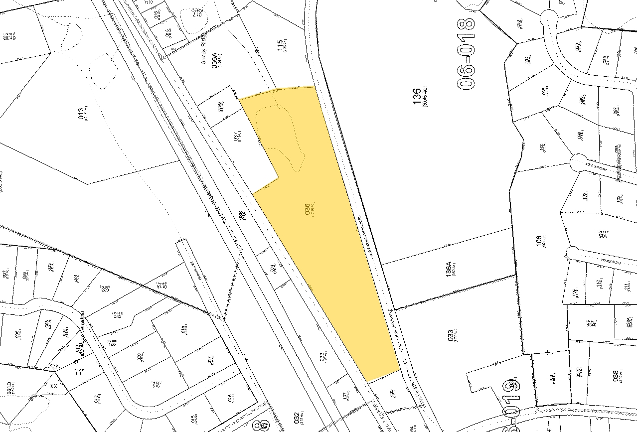 NC-75 Hwy, Mineral Springs, NC for sale Plat Map- Image 1 of 1