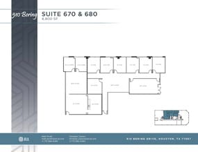 510 Bering Dr, Houston, TX for lease Floor Plan- Image 1 of 2