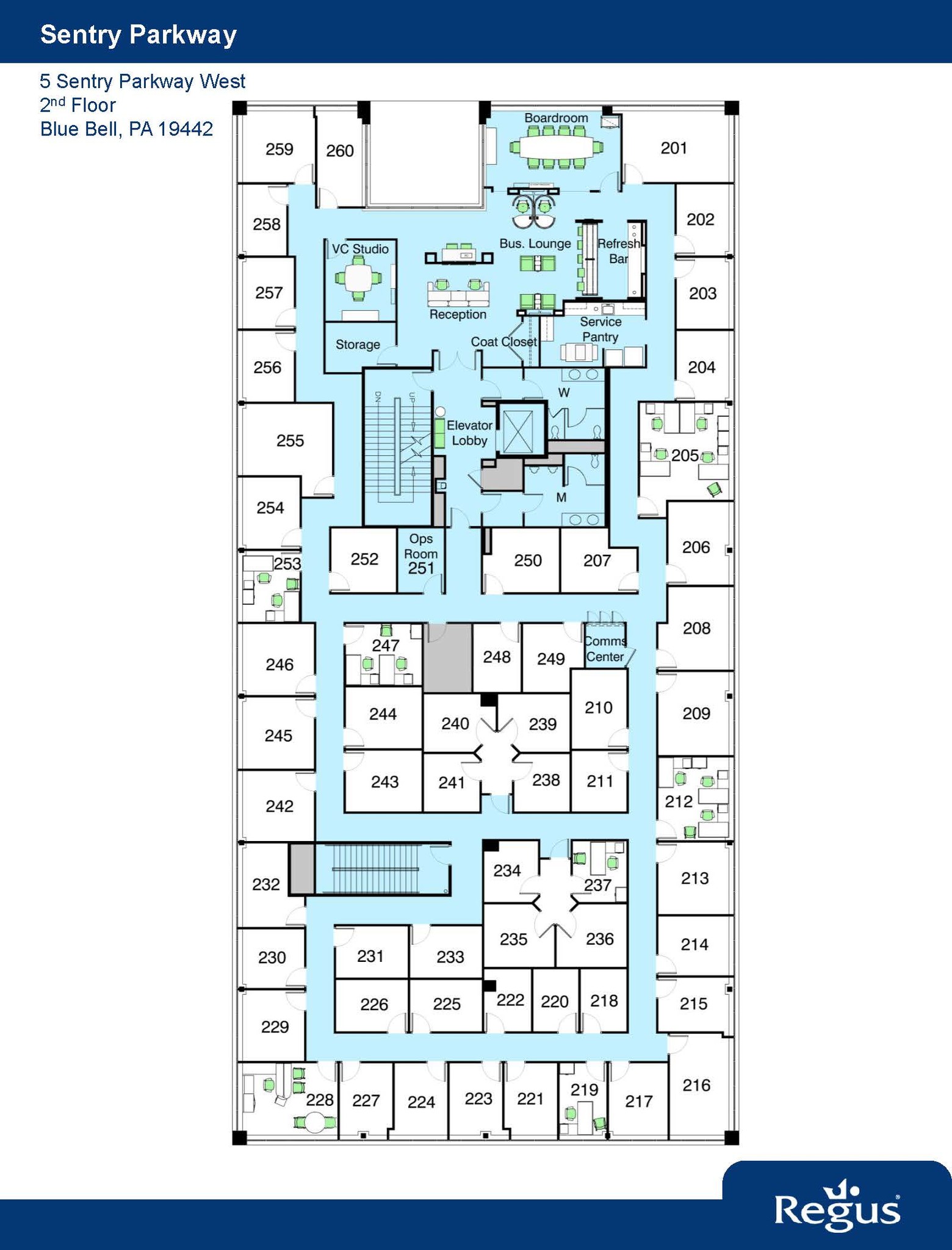 325 Sentry Pky W, Blue Bell, PA for lease Floor Plan- Image 1 of 1