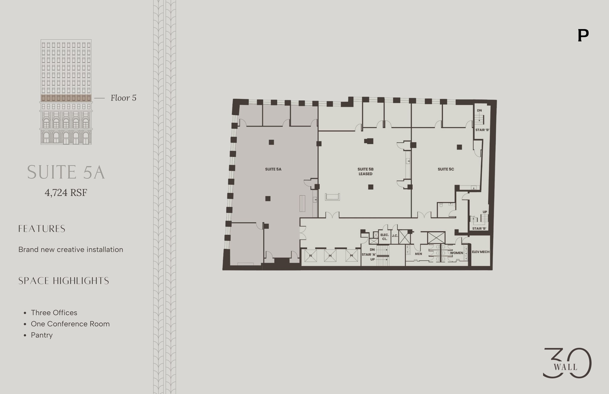30 Wall St, New York, NY for lease Site Plan- Image 1 of 4