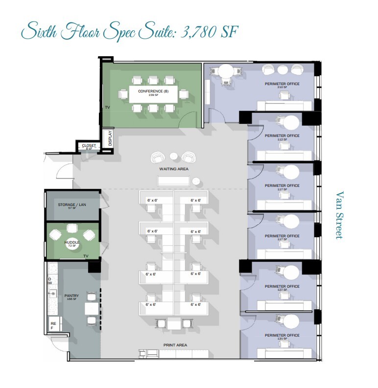 1 M St SE, Washington, DC for lease Floor Plan- Image 1 of 1