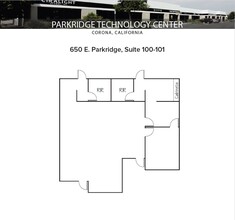 650 E Parkridge Ave, Corona, CA for lease Floor Plan- Image 1 of 1