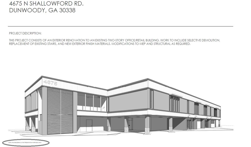 4675 N Shallowford Rd, Dunwoody, GA for lease - Building Photo - Image 2 of 6