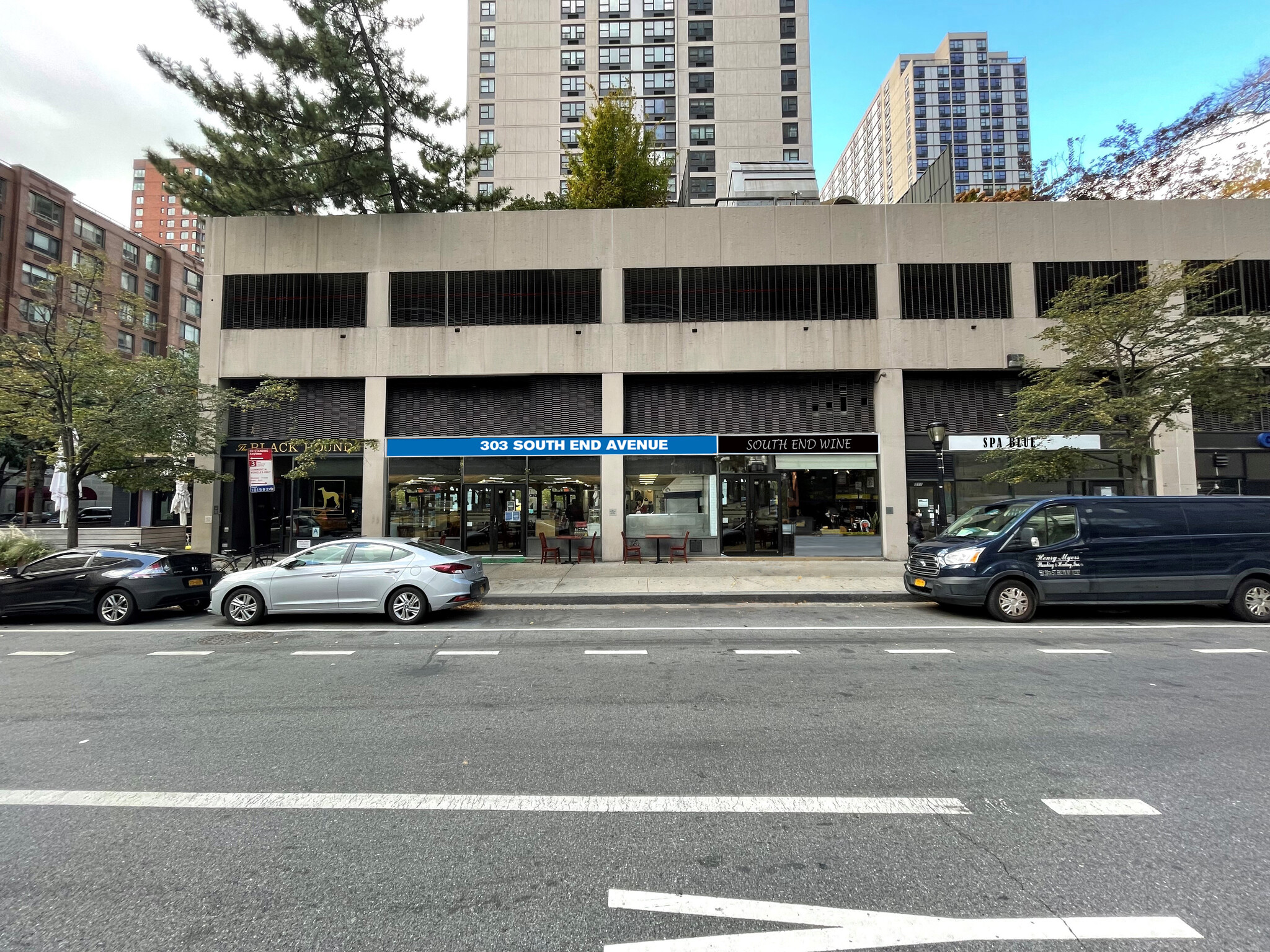 301-303 South End Ave, New York, NY for lease Building Photo- Image 1 of 3