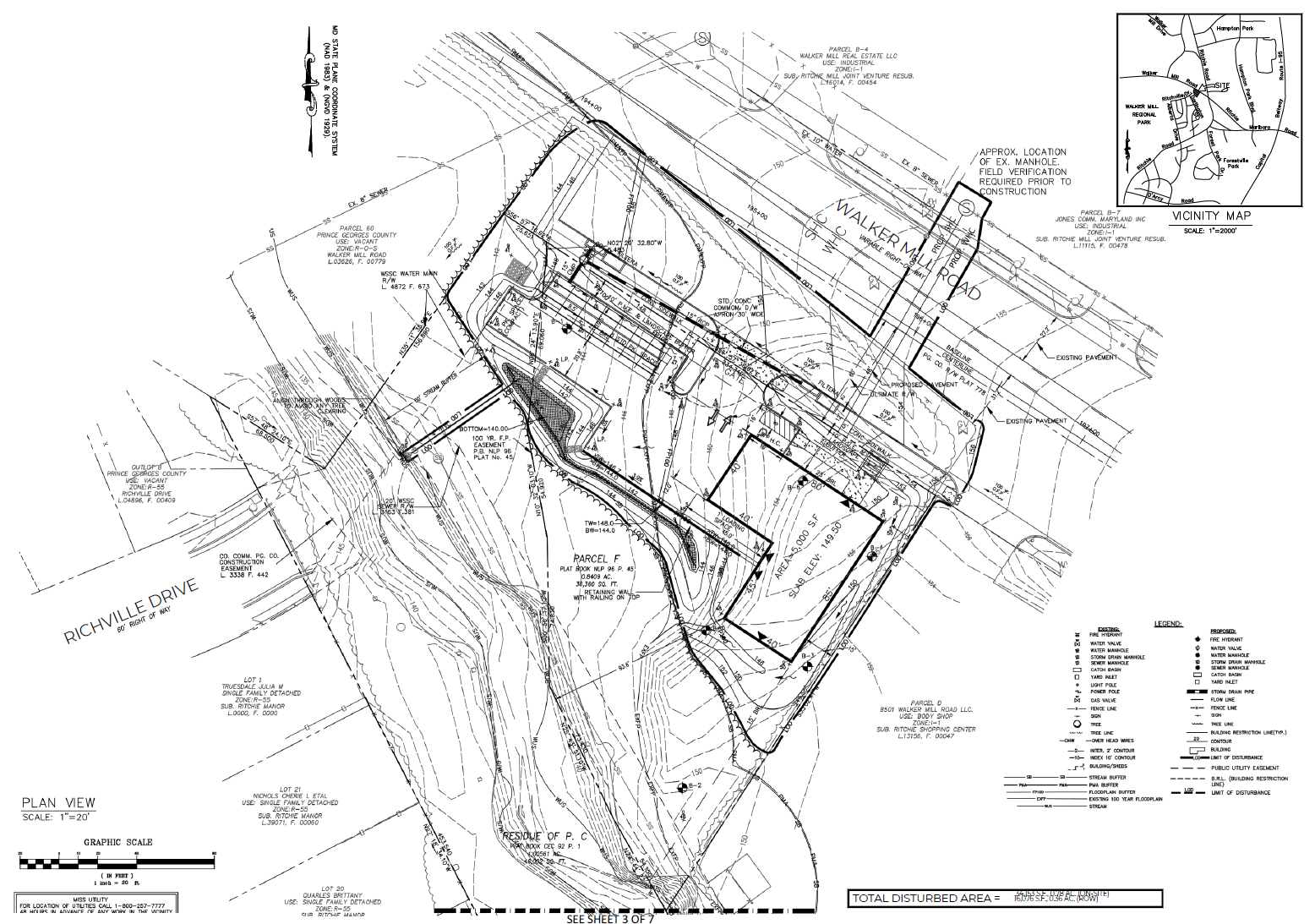 8401 Walker Mill Rd, Capitol Heights, MD for sale Site Plan- Image 1 of 4