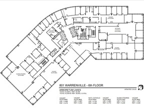 801 Warrenville Rd, Lisle, IL for lease Floor Plan- Image 2 of 2