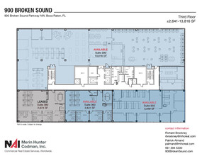 900 Broken Sound Pky NW, Boca Raton, FL for lease Floor Plan- Image 1 of 2