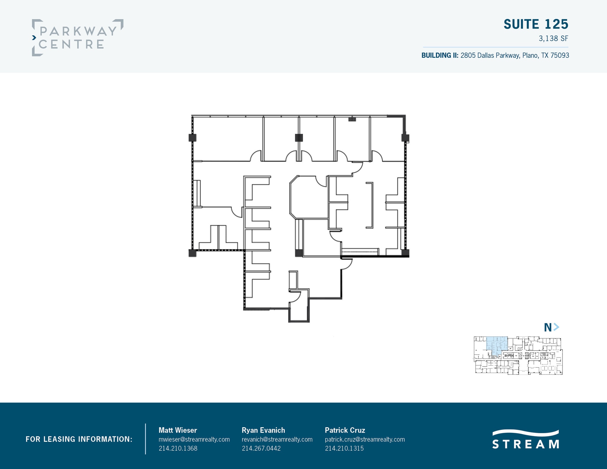 2805 Dallas Pkwy, Plano, TX for lease Floor Plan- Image 1 of 1