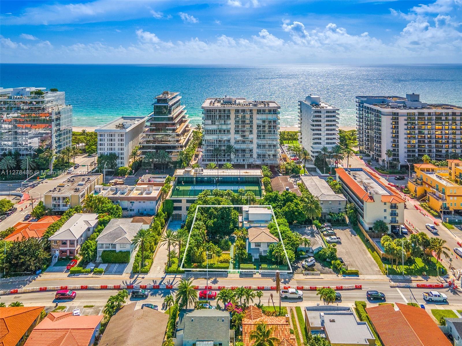 8927 Harding Ave, Surfside, FL for sale Aerial- Image 1 of 1
