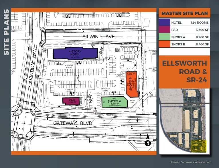 SWC Ellsworth Rd & SR-24, Mesa, AZ for sale - Building Photo - Image 3 of 5