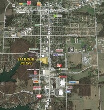 S. Main St, Grove, OK - AERIAL  map view