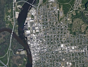 32 Harnett St, Wilmington, NC - AERIAL map view