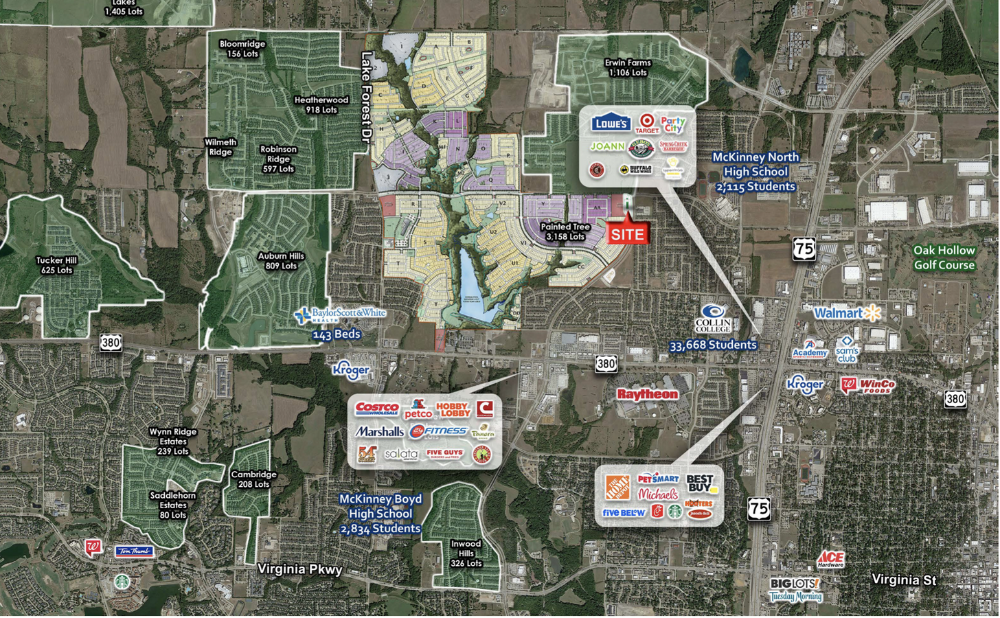 Swq Of Wilmeth Rd & Hardin Blvd, Mckinney, Tx 75071 - Shops At Wilmeth 