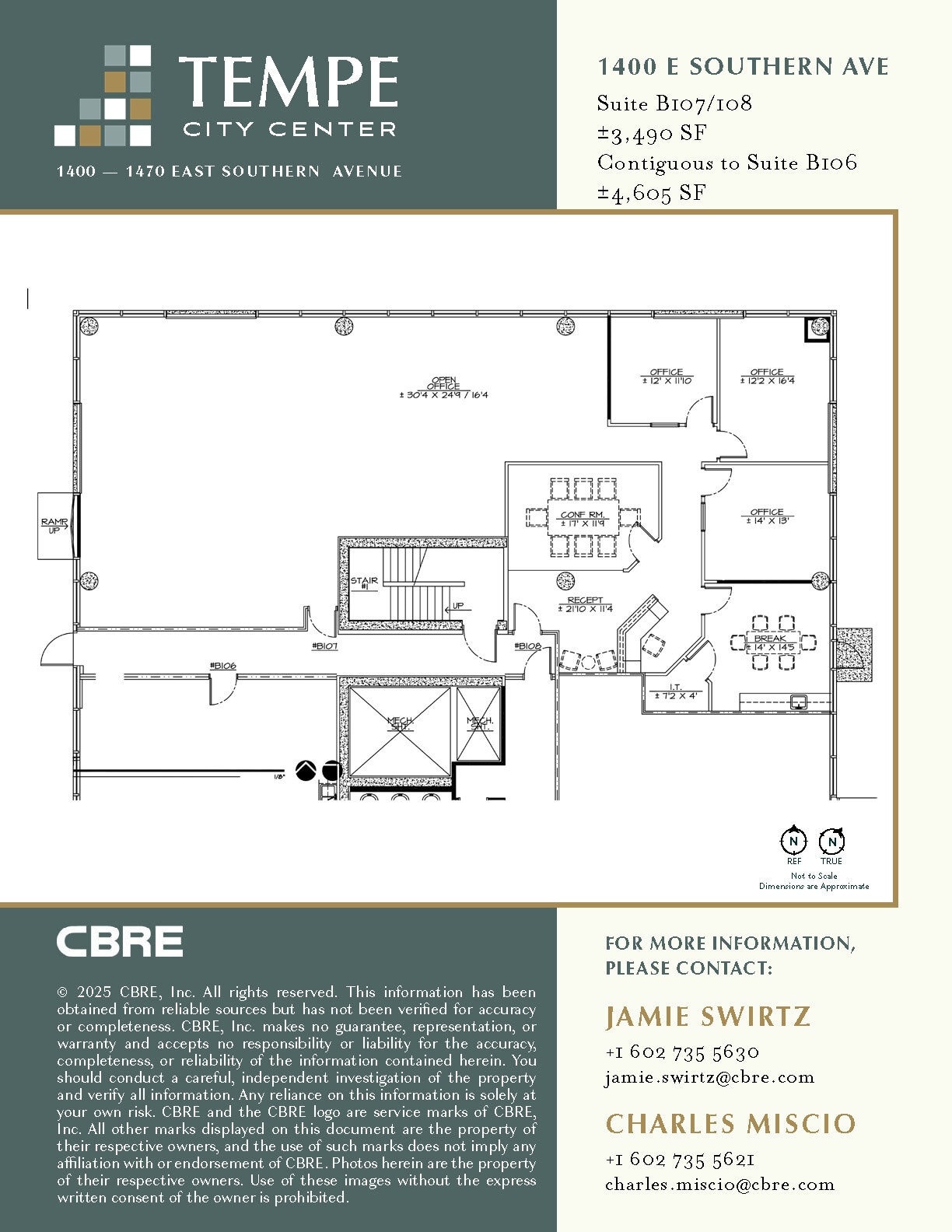 1400 E Southern Ave, Tempe, AZ for lease Floor Plan- Image 1 of 7