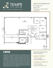 1400 E Southern Ave, Tempe, AZ for lease Floor Plan- Image 1 of 7