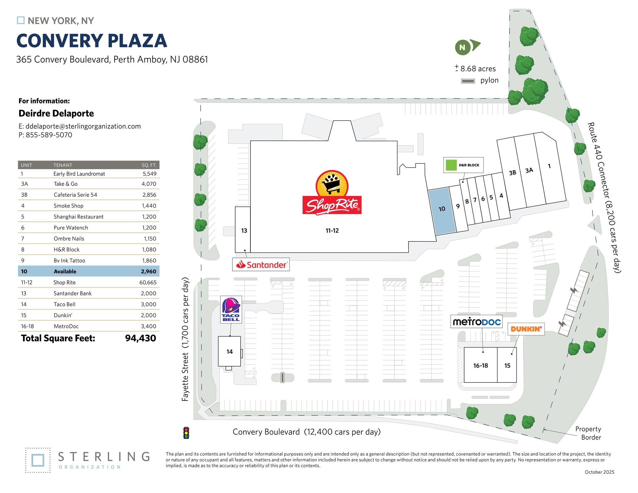 365 Convery Blvd, Perth Amboy, NJ for lease Site Plan- Image 1 of 1