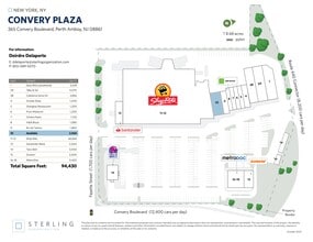 365 Convery Blvd, Perth Amboy, NJ for lease Site Plan- Image 1 of 1